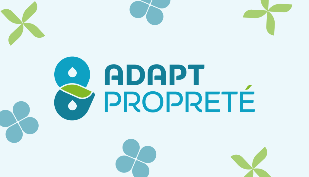 Nouvelle identité visuelle Adapt Propreté dévoilée !